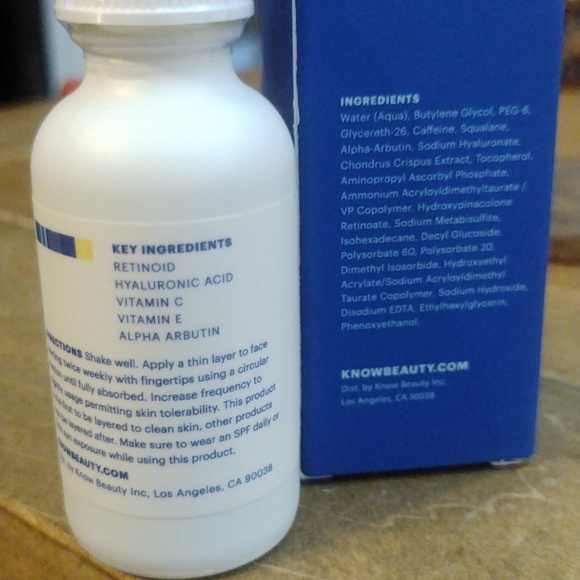 3/$20 NIB NWT KNOW Resurfacing Night Serum - Picture 4 of 4